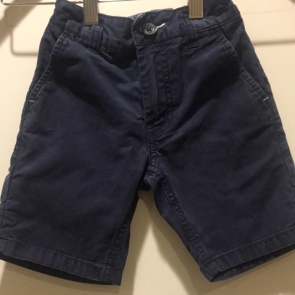 Next Chino Shorts adjustable inner waist elastic toddler boy size 3 yrs navy